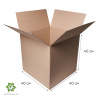 Коробка картонная, 40х40х40 см, объем 64 л, 20 шт. (Гофрокороб, 400х400х400 мм )