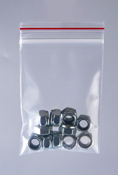 Пакет с замком Zip-Lock (Зип лок), 6х8 см, ультрапрочный, 100 мкм, 300 шт.