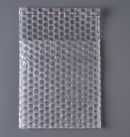 Пакет воздушно-пузырчатый (ВПП, пузырьковый, пупырчатый), 15х17+6 см, с клеевым клапаном, трехслойный, 1000 шт.