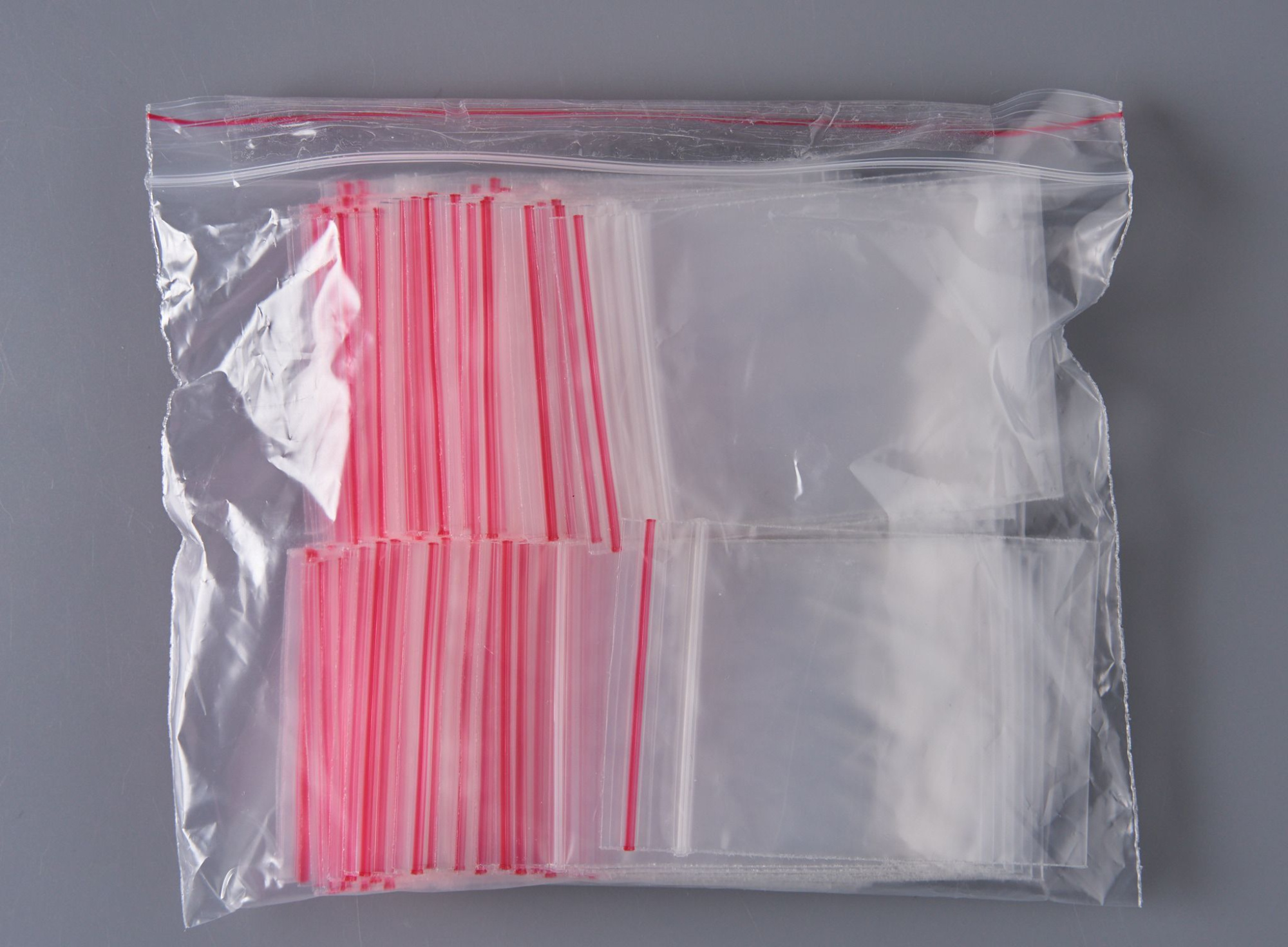 Пакет с замком Zip-Lock (Зип лок), сверхпрочный, 6х8 см, 60 мкм, 500 шт.