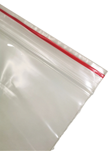 Пакет с замком Zip-Lock (Зип лок) с полосой для надписей, 18х25 см, сверхпрочный, 60 мкм, 200 шт.