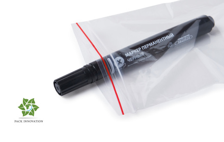 Пакет с замком Zip-Lock (Зип лок), 10х15 см, 40 мкм, 500 шт.