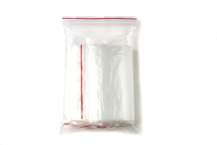 Пакет с замком Zip-Lock (Зип лок) с широкой полосой для надписи, 18х25 см, сверхпрочный, 60 мкм, 100 шт.