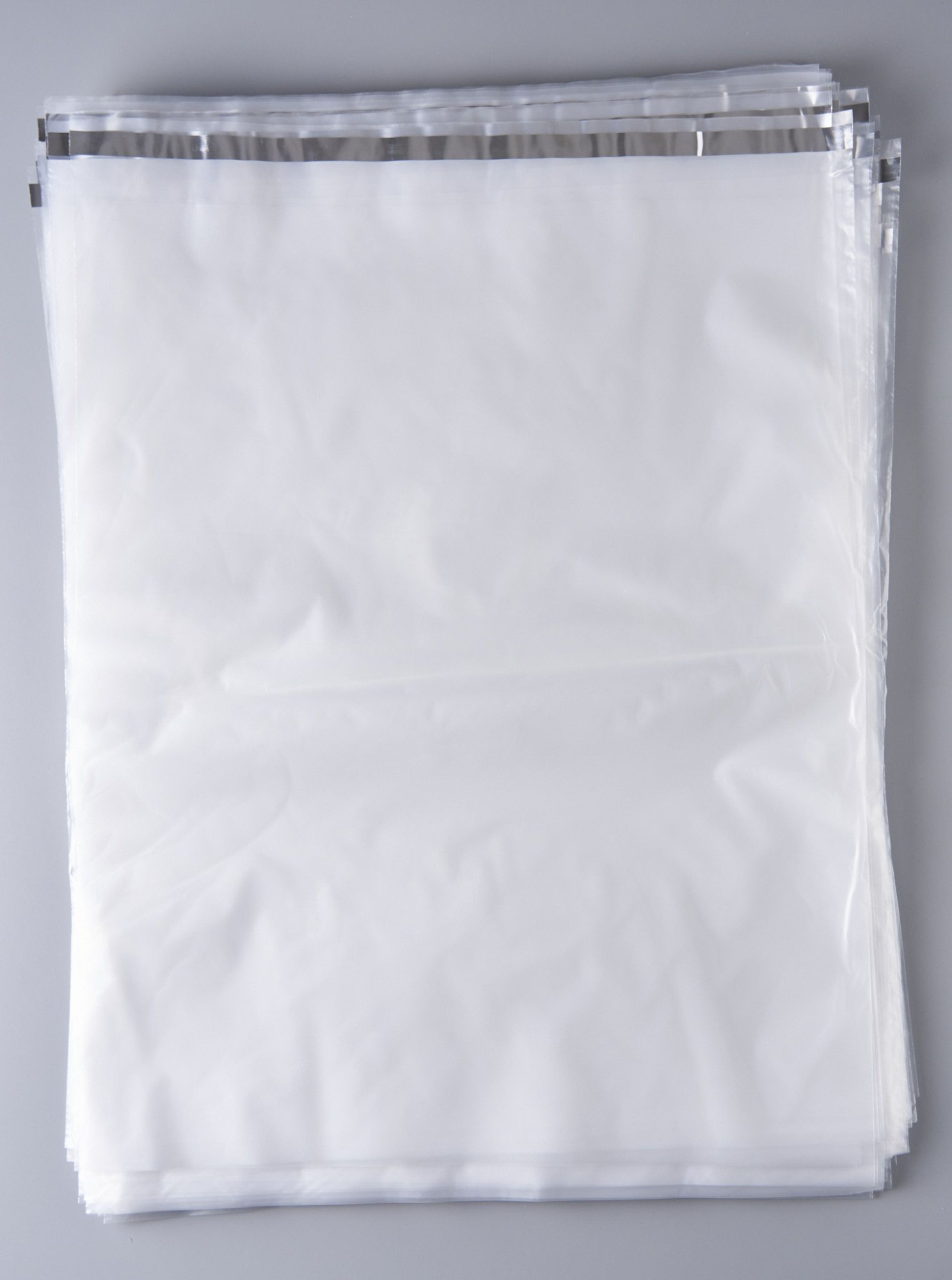 Курьерский пакет, ПРОЗРАЧНЫЙ, 400х500+40 мм, с клеевым клапаном, 30 мкм. (сейф пакет) 100 шт.