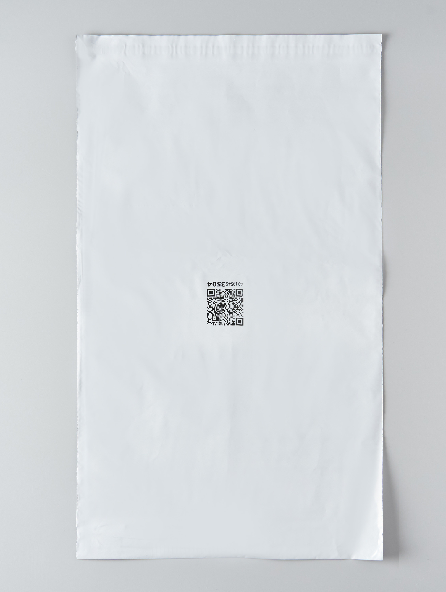 Курьерский пакет, 250х400+35, без кармана, QR, 50 мкм, 500шт.