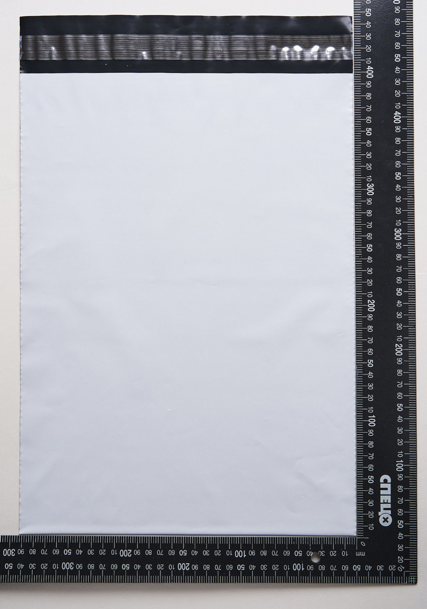 Курьерский пакет, 300х400+40, без кармана,  60 мкм, 1000 шт.