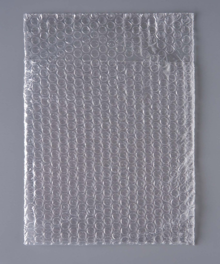 Пакет воздушно-пузырчатый (ВПП, пузырьковый, пупырчатый), 20х20+5 см, с клеевым клапаном, трехслойный, 500 шт.