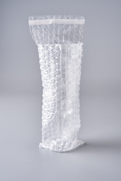 Пакет воздушно-пузырчатый (ВПП, пузырьковый, пупырчатый), 10х25+5 см, с клеевым клапаном, трехслойный, 1000 шт.