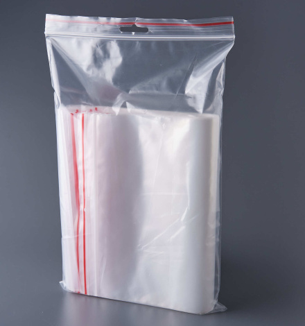 Пакет с замком Zip-Lock (Зип лок), 20х30 см, 60 мкм, с европодвесом, сверхпрочный, 500 шт.