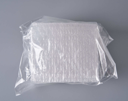 Пакет воздушно-пузырчатый (ВПП, пузырьковый, пупырчатый), 10х10 см, трехслойный, плотность пленки 60 гр/м, 500 шт.
