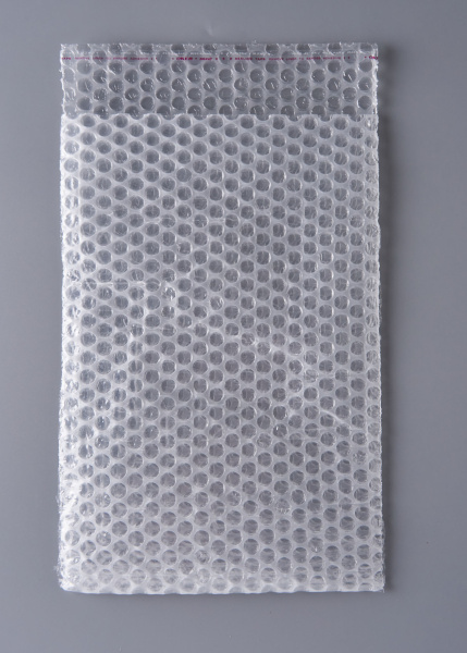 Пакет воздушно-пузырчатый (ВПП, пузырьковый, пупырчатый), 20х30+5 см, с клеевым клапаном, трехслойный, 500 шт.