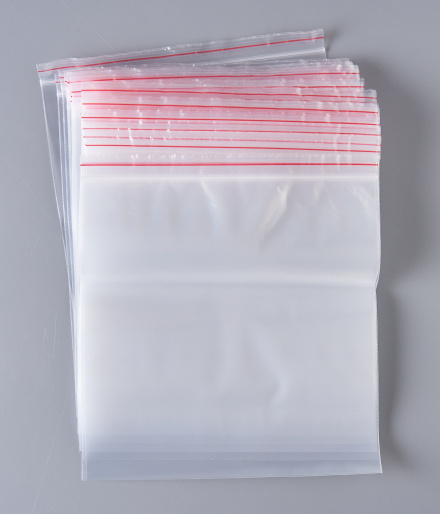 Пакет с замком Zip-Lock (Зип лок), 20х20 см, особопрочный, 80 мкм, 500 шт.