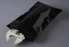 Пакет с замком Zip-Lock (Зип лок), 12х17 см, сверхпрочный, 60 мкм, черный металлик, 1000 шт.