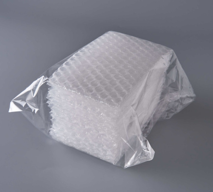 Пакет воздушно-пузырчатый (ВПП, пузырьковый, пупырчатый), 10х15 см, трехслойный, плотность пленки 60 гр/м, 1000 шт.