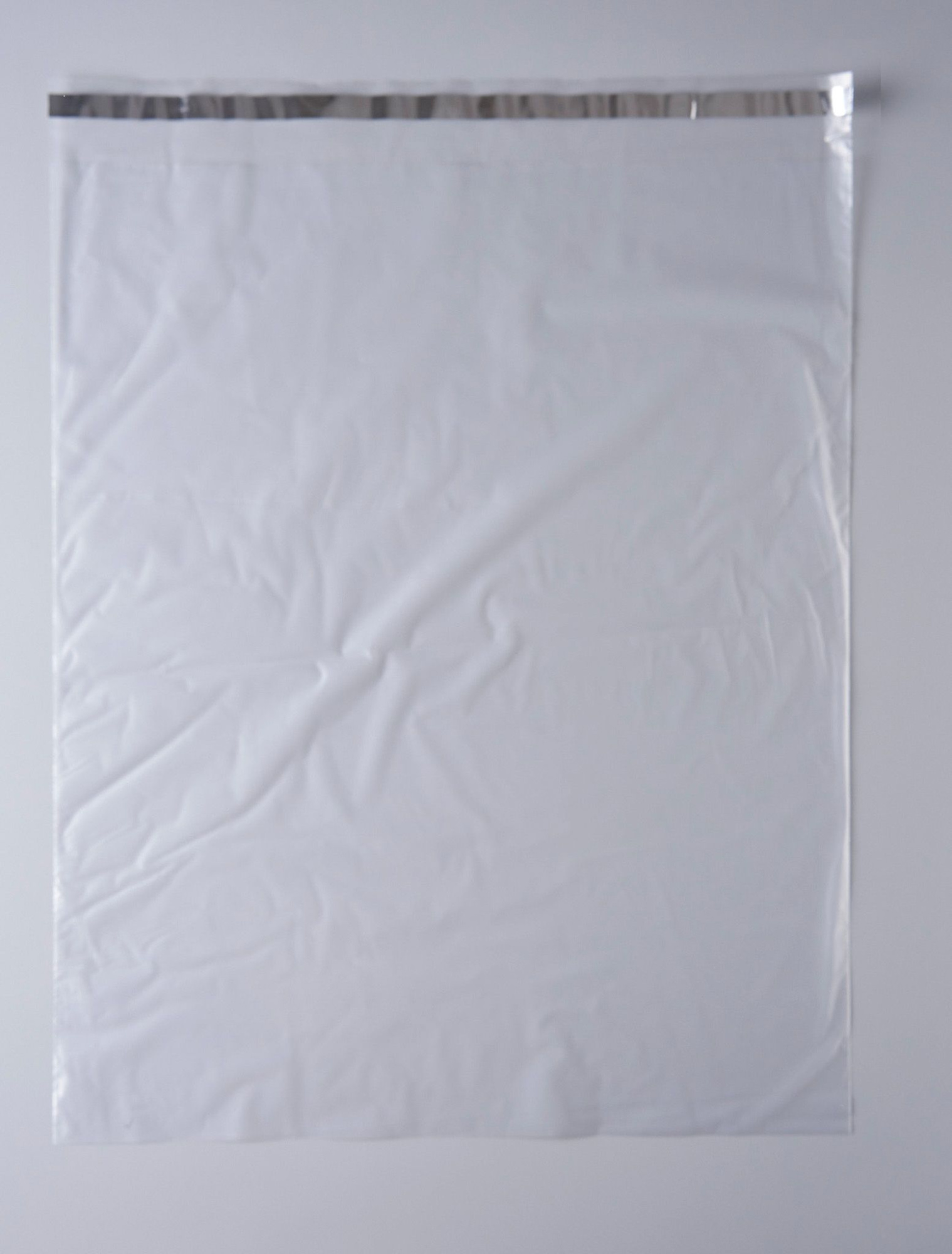 Курьерский пакет, ПРОЗРАЧНЫЙ, 400х500+40 мм, с клеевым клапаном, 30 мкм. (сейф пакет) 100 шт.