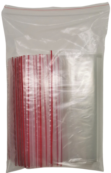 Пакет с замком Zip-Lock (Зип лок) с полосой для надписей, 18х25 см, сверхпрочный, 60 мкм, 200 шт.