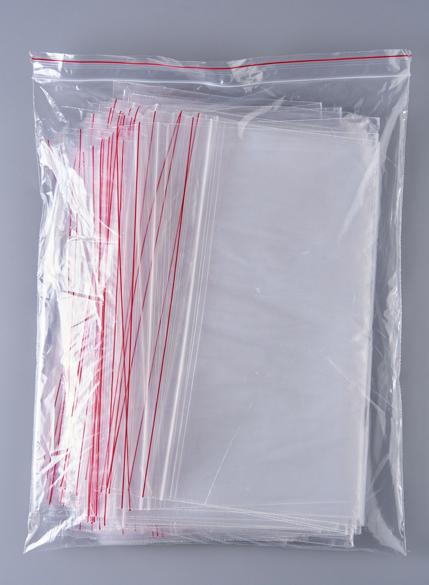 Пакет с замком Zip-Lock (Зип лок), размер 40х50 см, 45 мкм, 1000 шт.