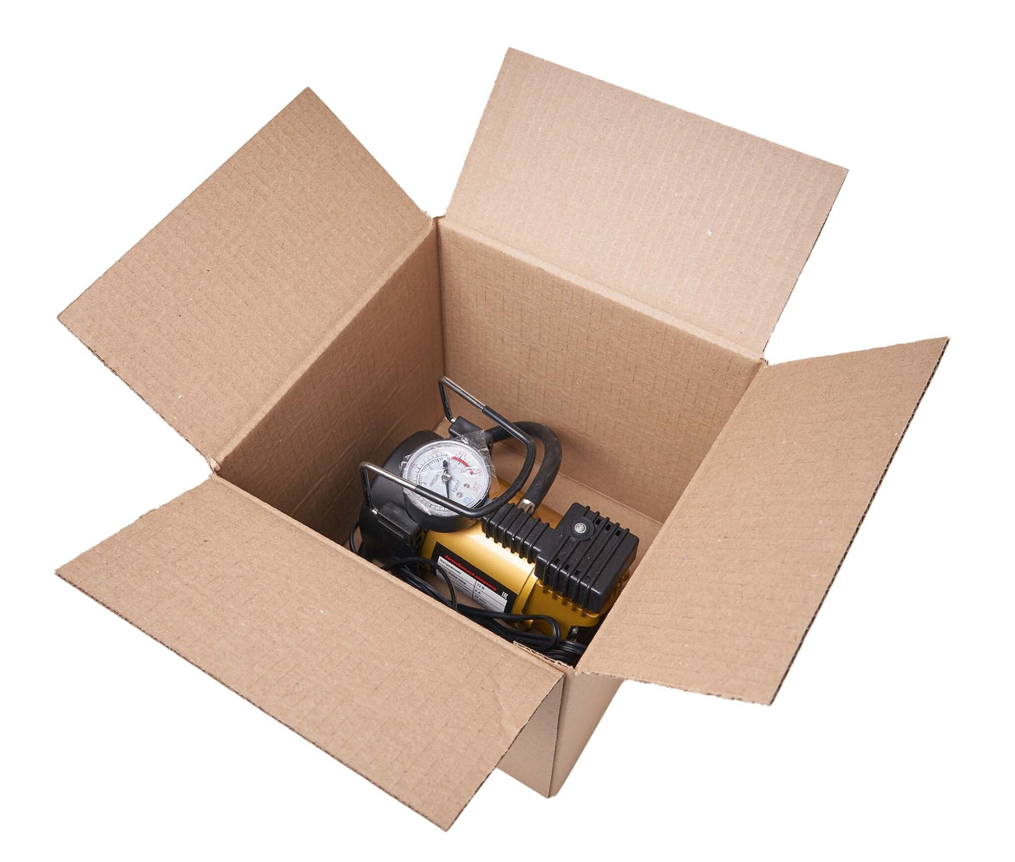 Коробка картонная, 20х20х20 см, объем 8,0 л, 100 шт. (Гофрокороб, 200х200х200 мм )