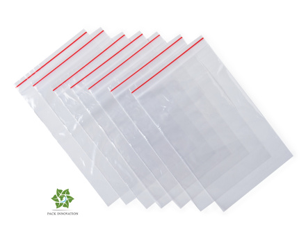 Пакет с замком Zip-Lock (Зип лок), 10х15 см, 40 мкм, 500 шт.