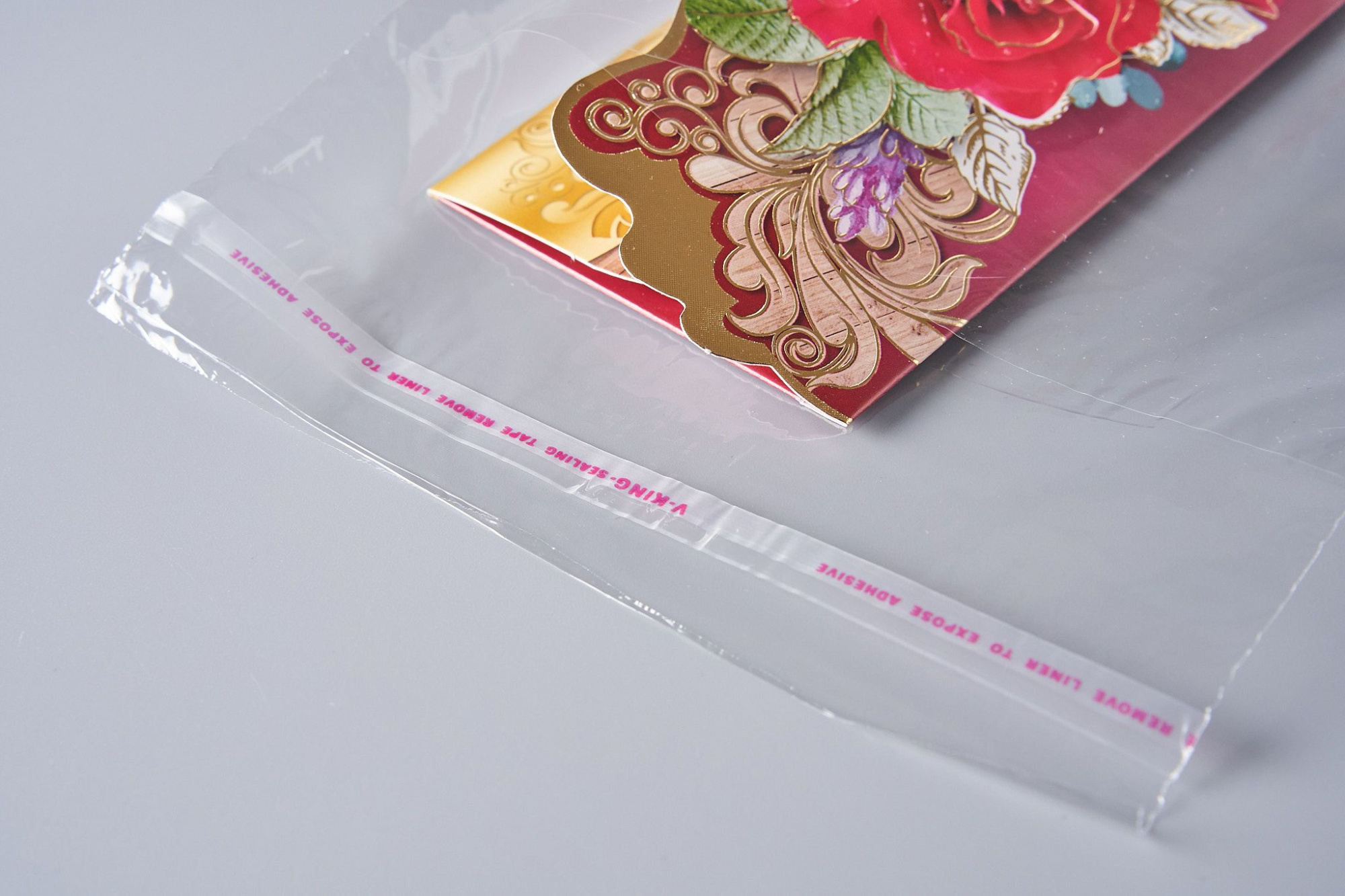 Пакет упаковочный ПП с клеевым клапаном, 16х22+6 см, 25 мкм, 500 шт.