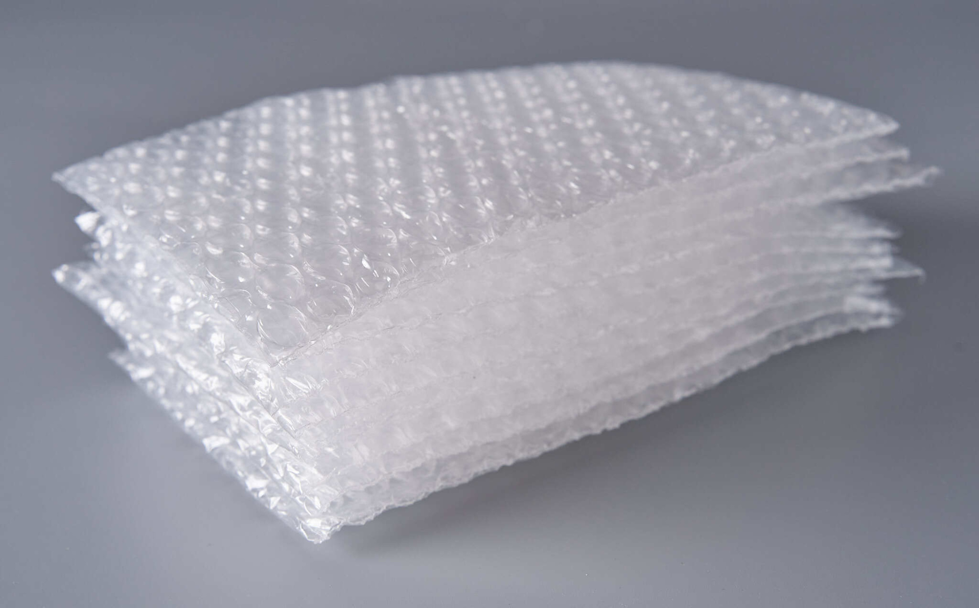 Пакет воздушно-пузырчатый (ВПП, пузырьковый, пупырчатый), 10х10+5 см, с клеевым клапаном, трехслойный, 1000 шт.