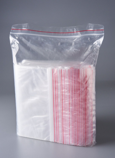 Пакет с замком ZipLock (Зип лок), 20х30 см, сверхпрочный, 60 мкм, 500шт.