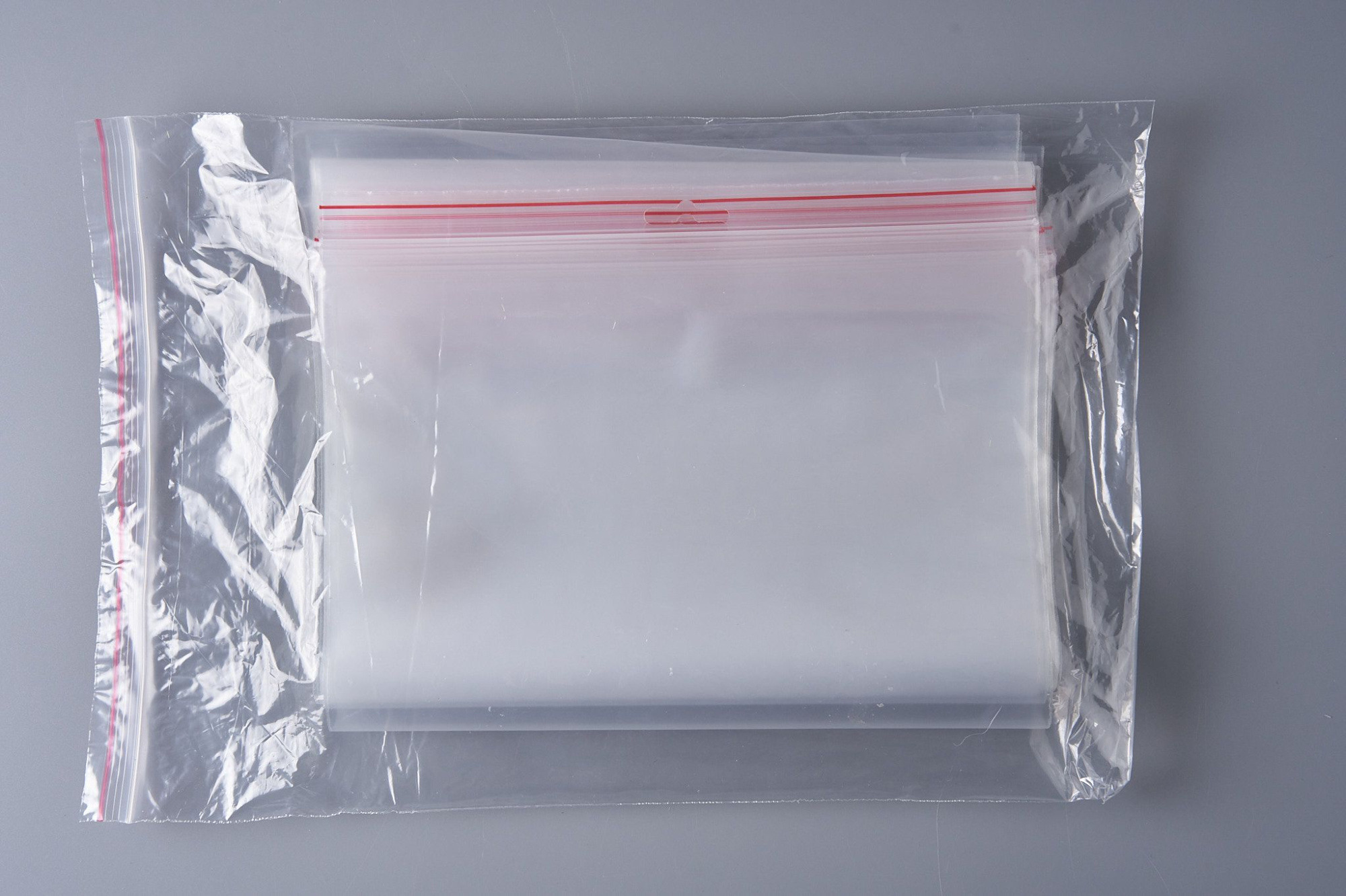 Пакет с замком Zip-Lock (Зип лок), 25х35 см, с европодвесом, сверхпрочный, 60 мкм, 200 шт.