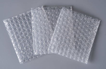 Пакет воздушно-пузырчатый (ВПП, пузырьковый, пупырчатый), 10х10 см, трехслойный, плотность пленки 60 гр/м, 500 шт.