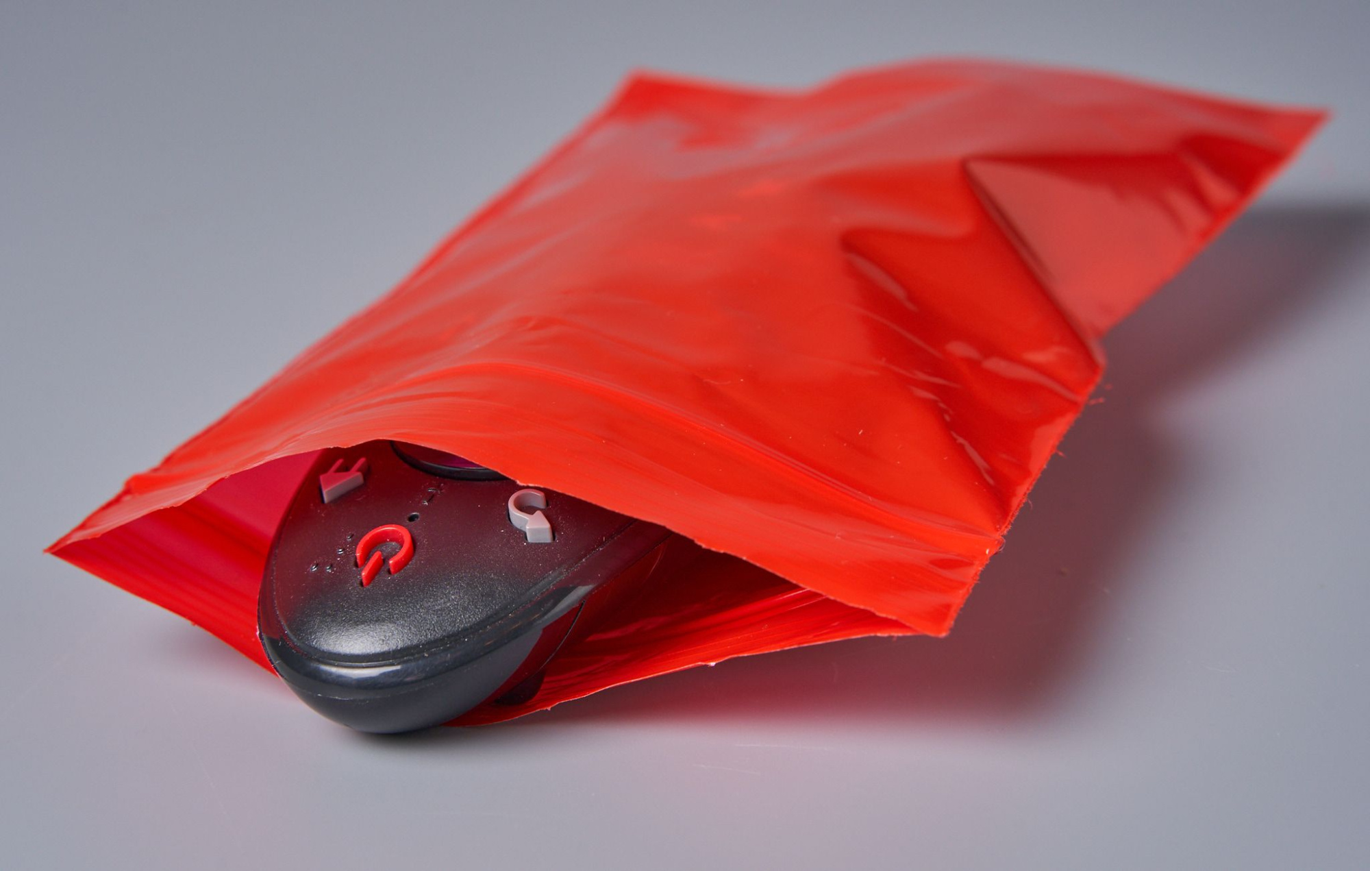 Пакет с замком Zip-Lock (Зип лок), 10х15 см, сверхпрочный, 60 мкм, красный, 500 шт.