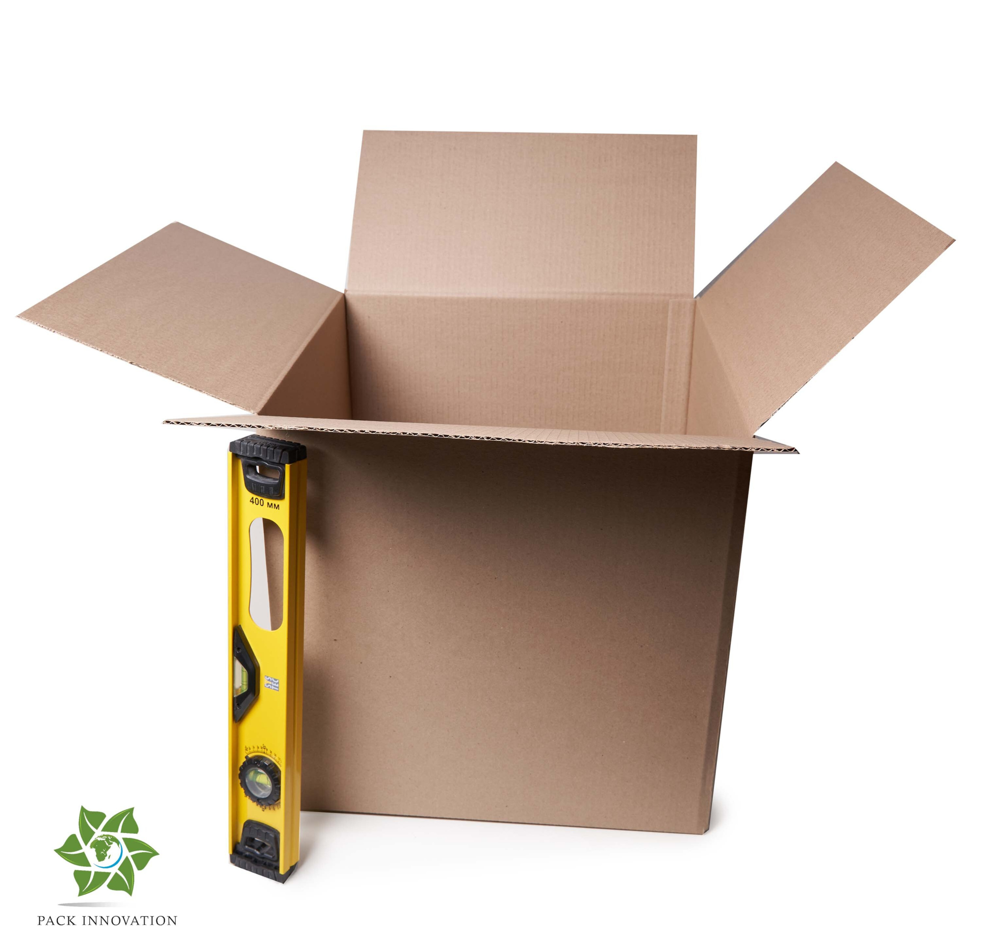 Коробка картонная, 40х40х40 см, объем 64 л, 20 шт. (Гофрокороб, 400х400х400 мм )