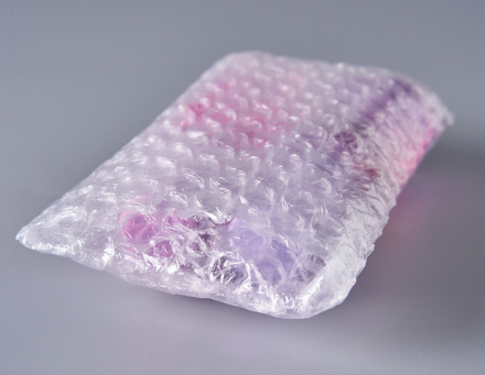 Пакет воздушно-пузырчатый (ВПП, пузырьковый, пупырчатый), 10х15+5 см, КЛАПАН БЕЗ КЛЕЕВОЙ ЛЕНТЫ, трехслойный, 1000 шт.